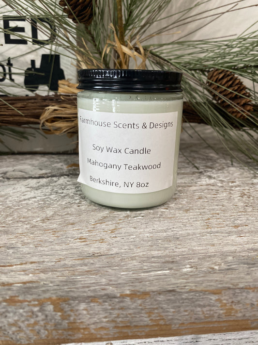 8oz Soy wax candles